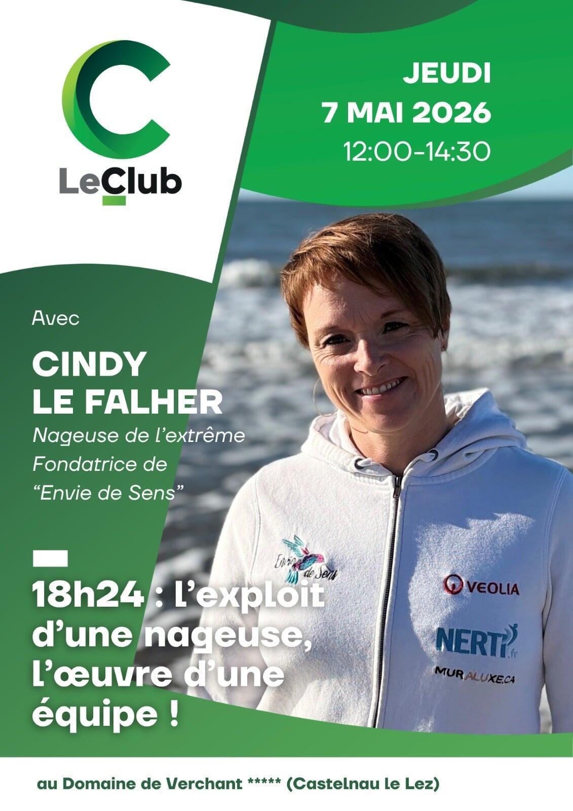 Cindy Le Falher au Domaine de Verchant - Rencontre C le Club mai 2026